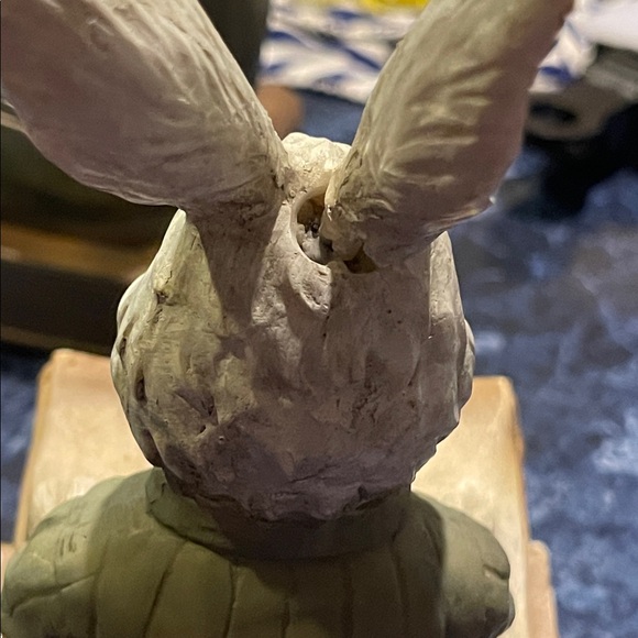 Charming Rabbit Bookend Set - White and Brown - Picture 7 of 7